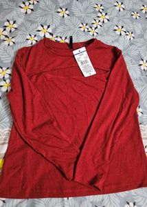 RIO Knitted Cutout Top