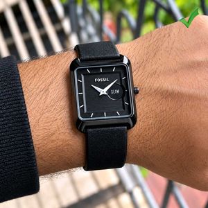 Fossil Slim Black Watch PREMIUM QUALITY FOR MENS