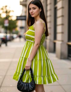 New Chic Striped Summer short dress 👗