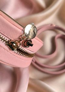 🆕 Pink Round Crossbody Bag