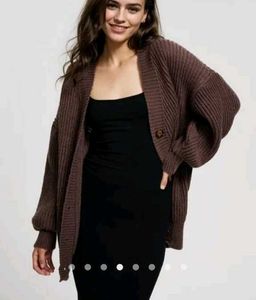 Urbanic Cozy Brown Cardigan