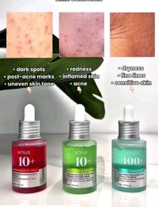Anua serums full bottle under 1k all available