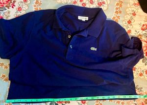 Lacoste Navy Blue Polo Shirt very low price