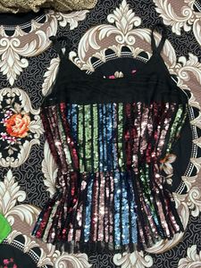Sparkling Sequin Camisole Top