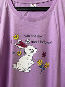Cute Bunny Graphic T-Shirt