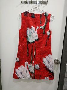 Red vintage dress