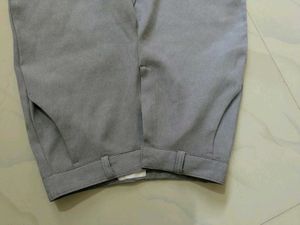 Women's Grey Wide Leg Trousers