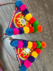 Hath panja with pom  best quality for navrat