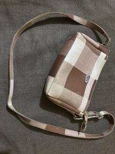 Checkered Crossbody Bag
