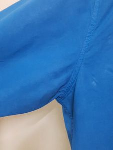 Men Indigo Short Kurta | Length 28