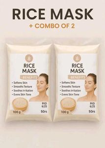 Rice Mask - Combo of 2