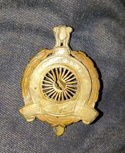 Vintage Indian Army Seva Emblem Badge