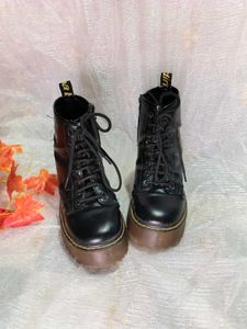 Classic Black Combat Boots
