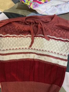 Striped Knit Sweater