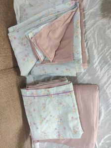 Floral Print Cotton Bed Sheet Set
