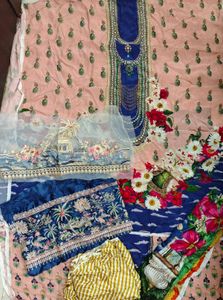 Authentic Elan Silk Pakistani Suit
