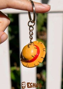 Luffy Straw Hat Keychain