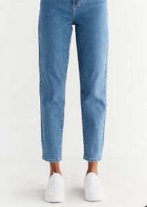 Light Wash Blue high waist straight boo