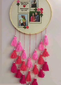 Hand Embroidered Photo Hoop