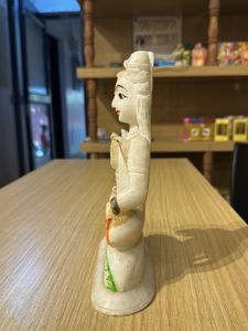 Lord Shiva Pure White Marble Idol