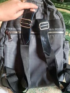 Stylish Striped Backpack