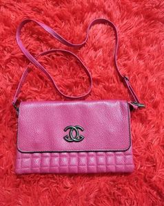 Stylish Pink Crossbody Bag