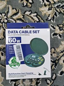 60W Multifunction Data Cable Set