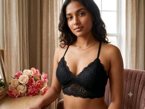 Black Lace Bralette