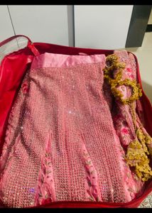Heavy Diamond Work Lehnga Set ( Stich Blouse, Lehn