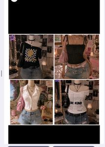 Y2K Aesthetic Tops Bundle