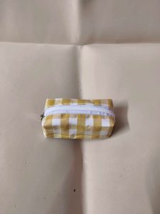 Cute Gingham Pouches (Set of 2)