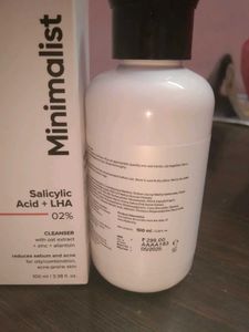 Minimalist Salicylic Acid + LHA Cleanser