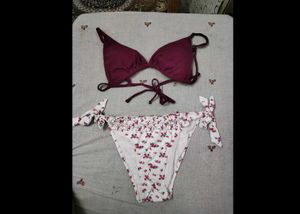 Cute Floral Bikini Set