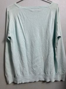 Baby Blue Embellished Sweater