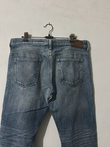 Men's Classic Blue Wash Denim Jeans