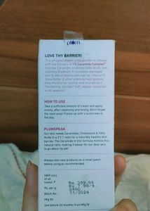 Plum Oat &amp; Ceramide Face Cream