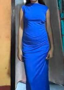 Blue Bodycon Dress