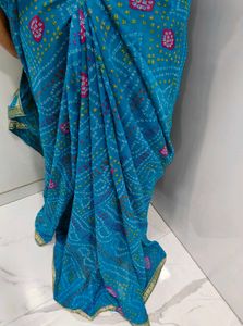 New Bhandni Saree With Blouse