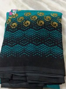 Georget Saree With Blouse