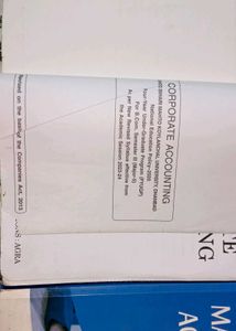 Corporate &amp; Management Accounting Books