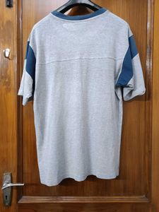 Gray Graphic Print T-Shirt
