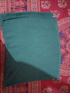 Elegant emerald green dupatta