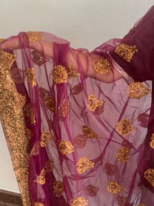 Embroidered Ethnic lehanga ,only few hours used
