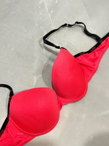 Guess Pink Push-Up Bra