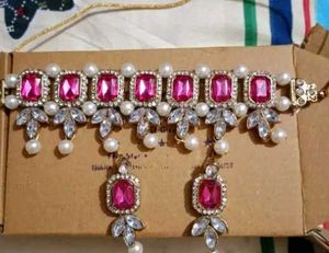 Pink Jewellery Set