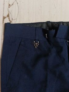 Men's Navy Blue Trousers