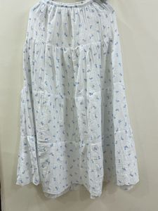 Floral White Maxi Dress