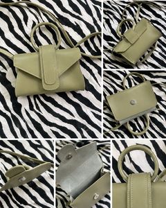 Chic Olive Green Mini Handbag