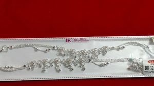 Dsa pure silver anklet