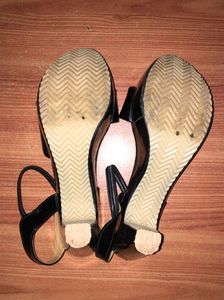 Block Strap Heels
